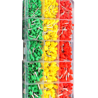 冷压接线端子VE管型插针套装压线钳电线铜鼻子空气开关压线帽接头神器 管型端子