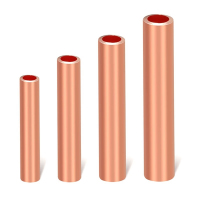 GT铜接线管 通孔铜链接管铜管鼻子电线电联对接管紫铜中间接管铜接头接线端子套管