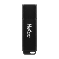 朗科(Netac)64GB USB3.0 U盘U355 黑色 高速金属U盘 文件加密闪存盘