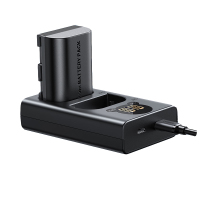 绿联(UGREEN)LP-E6佳能相机电池充电器 适用EOS R62 R6 R5 90D数码一电一充
