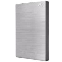 希捷(SEAGATE)移动硬盘 2TB 加密 USB3.0高速 希捷铭2.5英寸 机械硬盘 金属外观兼容mac 银 外接