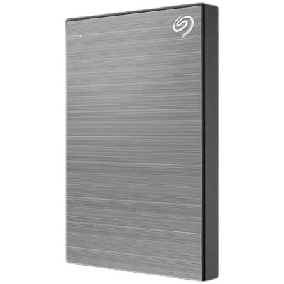 希捷(SEAGATE)移动硬盘 4TB 加密 USB3.0高速 希捷铭2.5英寸 机械硬盘 金属外观兼容mac 灰 外接