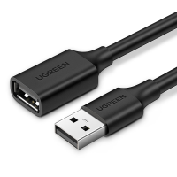 绿联(UGREEN)USB2.0延长线公对母 高速传输数据连接线 电脑U盘鼠标键盘打印机充电器扩展延长加长线1米