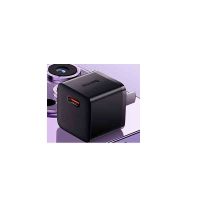 倍思 20W氮化镓充电器+双Type-c100W数据线 适用手机/iPad平板笔记本电脑快充套装 黑