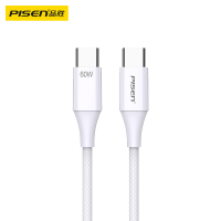 品胜双typec数据线50cm短线PD60W快充充电线通用苹果iPhone16/15华为小米手机Mac笔记本iPad