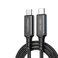 品胜USB4.0全功能数据线双Type-C充电线PD240W快充雷电4线40Gbps高速传输8K视频适用苹果15手机电脑