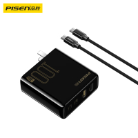 品胜双头type-c数据线快充PD60W充电线通用苹果iPhone16pro/15手机iPad华为matext小米笔记本