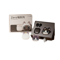 漫步者(EDIFIER)Zero 喵 喵系列限定主题礼盒 真无线蓝牙耳机 半入耳式耳机 节日生日礼物礼盒 布偶喵