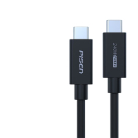 品胜(PISEN) 全功能Type-c数据线兼容雷电4/3 USB4充电线40G传输240W快充8K高清投屏适用苹果15