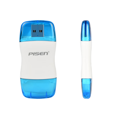 品胜(PISEN) USB2.0高速读卡器SD/TF多功能二合一读卡器支持单反相机行车记录仪监控电脑iPad手机内存卡