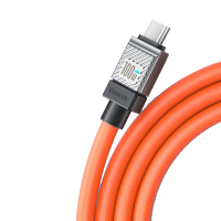 倍思Type-C数据线适用100W/66W华为充电线6A快充线Mate60pro/p50荣耀超级快充小米手机5A线 2米