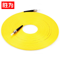 胜为(shengwei)工程电信级光纤跳线 ST(UPC)-ST(UPC)网线单模单芯 10米 FTTA-1100
