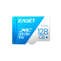 忆捷(EAGET) TF(MicroSD)存储卡 FAT32 小米360监控摄像头行车记录仪内存卡 监控128G
