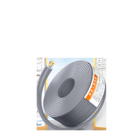 秋叶原(CHOSEAL)原装超六类非屏蔽网线 CAT6A类万兆高速 纯铜线芯 工程家装箱线 灰色 305米 QS2668AT305