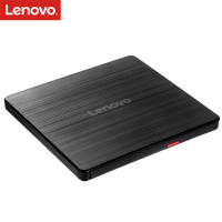 联想(Lenovo)8倍速 USB外置光驱 DVD外置刻录机 移动光驱 外接光驱电脑便携光驱外置读刻一体黑色 GP70N