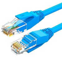 胜为(shengwei)六类千兆网线 cat6类阻燃纯铜 5米 蓝色 电脑宽带成品网络跳线 LC-6050C