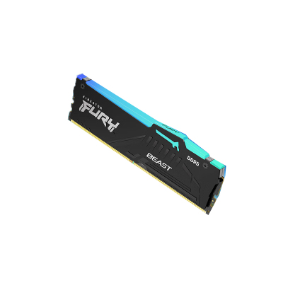 金士顿 (Kingston) FURY 8GB DDR5 6000 台式机内存条 Beast野兽系列 RGB灯条