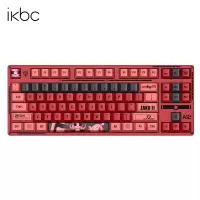 ikbc Z87高达扎古红联名键盘机械键盘电竞游戏电脑办公键盘87键有线红轴
