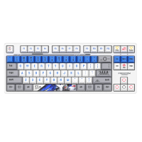 ikbcZ87 高达自由1.1联名键盘有线机械键盘游戏办公键盘87键青轴