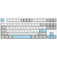 ikbc C200键盘cherry轴樱桃键盘机械键盘电脑办公游戏键盘烟雨梧桐87键有线茶轴