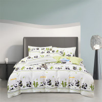 生态暖绒四件套-国宝翠竹 200x230cm