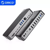 奥睿科(ORICO)Type-C桌面扩展坞HDMI&DP转换器displaylink五屏扩展兼容M1/M2/M3