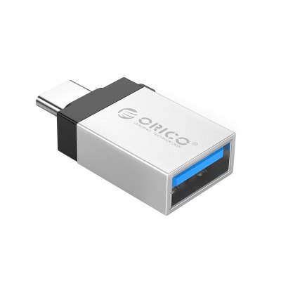 奥睿科(ORICO)Type-C转USB3.0转接头 C口手机OTG线转换器适用于手机平板接U盘读卡器键鼠连接器