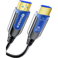 毕亚兹 光纤HDMI线2.0版 4K60Hz高清线 电脑机顶盒连接电视投影仪显示器工程装修连接线 40米