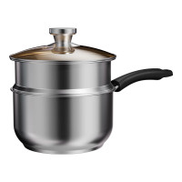 金嫂子(KSISE) 非凡生活多功能奶蒸锅无涂层上蒸下煮多用锅早餐锅 KG245418NG