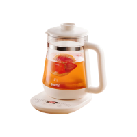 苏泊尔(SUPOR) 养生壶800W大功率花茶壶煮茶壶 高硼硅玻璃 24小时预约 1.5L容量 SW-15Y19