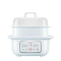 苏泊尔(SUPOR) 电炖锅隔水炖汤盅白陶瓷内胆一锅三胆上蒸下煮粥煲汤锅智能预约炖盅家用早餐锅 DZ18YC57