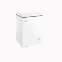 美的(Midea) 冰柜家用商用大容量保鲜冷冻两用冷柜冰箱 100升 BD/BC-100KMXC(E) 极地白