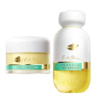 多芬舒缓沐浴油250ml+精油乳霜磨砂膏200g青橘与茉莉香以油养肤 不伤肌肤 呵护角质