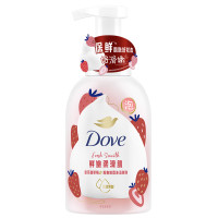 多芬(Dove)果奶甜草莓香滋润柔滑果奶沐浴泡泡400g