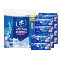 维达(Vinda)抽纸 超韧4层20抽*10包 国潮设计 湿水不易破 小方巾 PLUS手帕纸