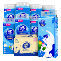 维达(Vinda)抽纸 超韧Plus挂抽3层280抽*8提M码 悬挂式猫咪款纸巾整箱 V2589-C纸