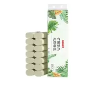 京东京造竹感本色无芯卷纸 14卷4层共800g原生竹浆卫生纸 纸巾卷纸 厕纸