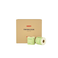 京东京造竹粹本色有芯卷纸五层加厚200g*27卷卫生纸卷筒纸 纸巾卷纸 厕纸