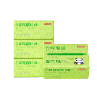 京东京造 竹粹本色抽纸3层110抽4包