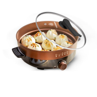 利仁(Liven) DHG-X451 电火锅 4.5L (单位:个) 金色