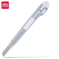 得力2031美工刀(灰白)6把