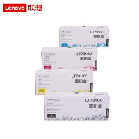 联想(Lenovo) LT7310 四色墨粉盒套装 标准容量(适用CM7310DNW、CM7810DXF打印机)