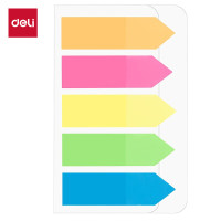 得力9064指示标签12*43mm(混)(袋)6包