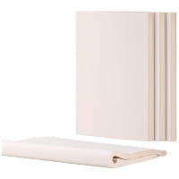 得力HW413-A书画纸四尺六开半生熟(白)(100张/袋)3包