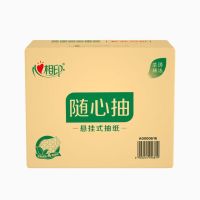 心相印 DT10320(箱装)心相印茶语精选320抽4提四层悬挂式提装面巾纸(赠一个挂钩)