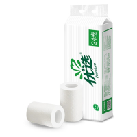 心相印 商用两层双压卷筒纸 30克*18粒*1提 18BT30(卷装)