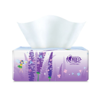 心相印DT100商用(薰衣草)三层塑装纸面巾(21包)