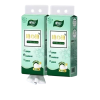 心相印 2DTD320(提装)商务墨绿三层 压花悬挂抽取式面巾纸(2提)不含挂钩