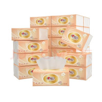 心相印 经典系列110抽24包三层塑装纸面巾(8包*3提)DT24180(箱装)