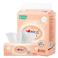 心相印 软抽纸 DT200 200抽 210*210mm 双层 3包/提 单位:提